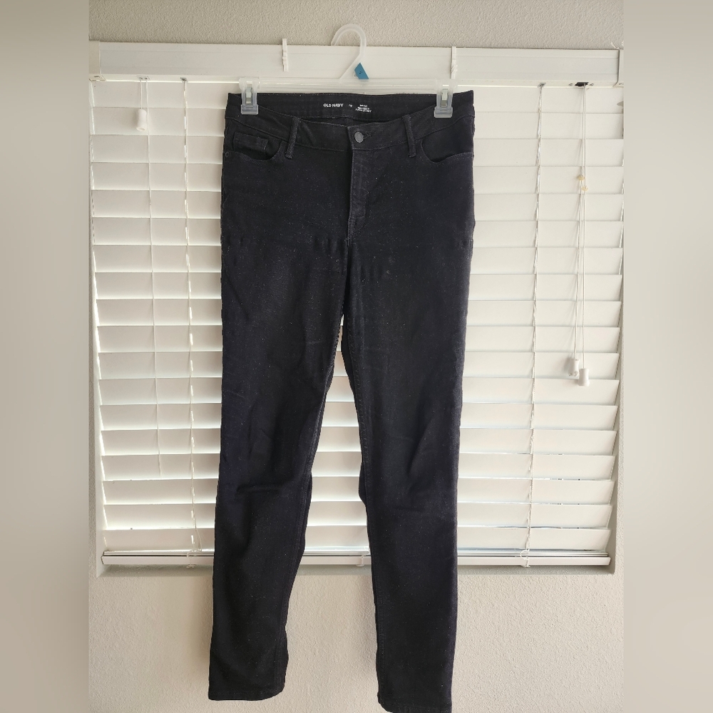 Old Navy Women's Mid-Rise Rockstar Super Skinny Jeans 10